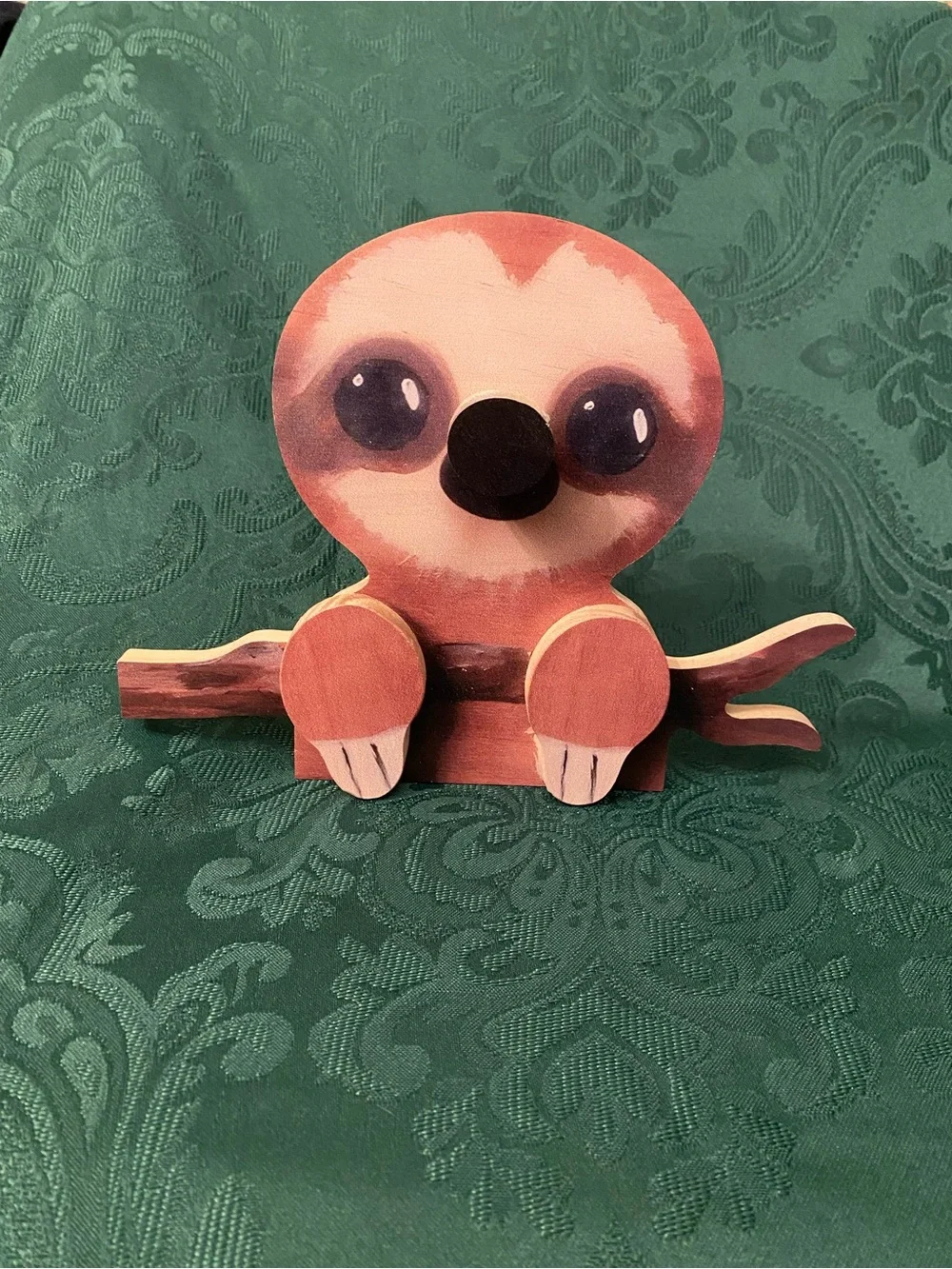 Wooden Sloth Glasses Holder Helps Keep You or a Loved One From Losing Specs